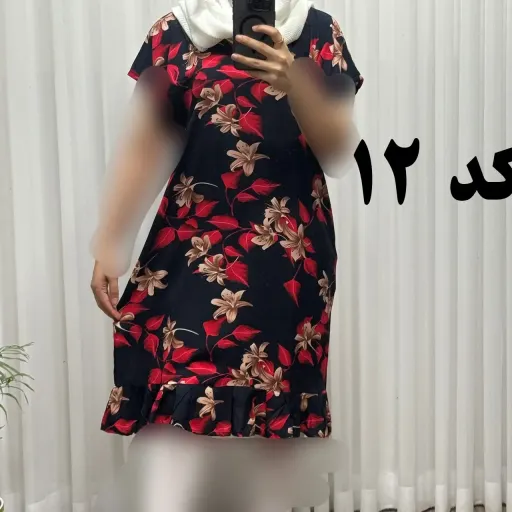 پیراهن نخی شسته شده فری سایز مناسب تا سایز 50 چهارفصل تن خور شیک و راحت بدون آبرفت و رنگ رفت گزینه ها کد-8