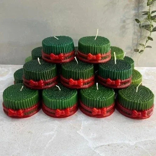 شمع طرح سبزه مینیاتوری هفت سین 