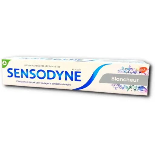 خمیر دندان سفید کننده و ضد حساسیت سنسوداین sensodyne Blancheur اورجینال
