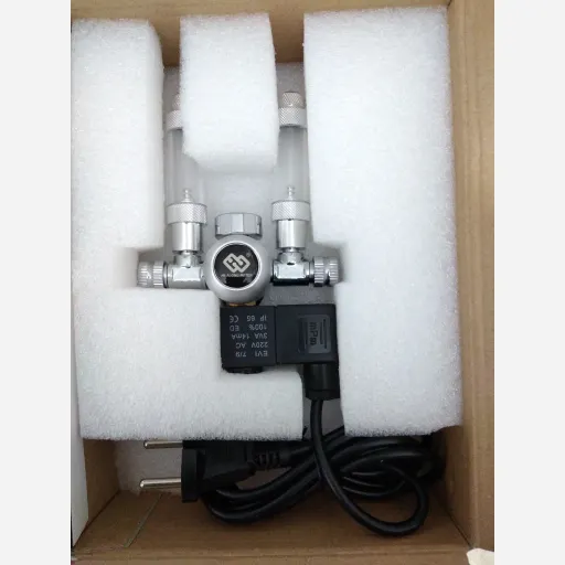 رگلاتور برقی(مانومتر) CO2 اکواریوم دو بابل شمار