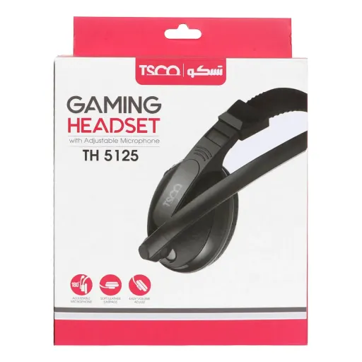 هدست (هدفون) گیمینگ تسکو TH 5125 با سیم با میکروفون