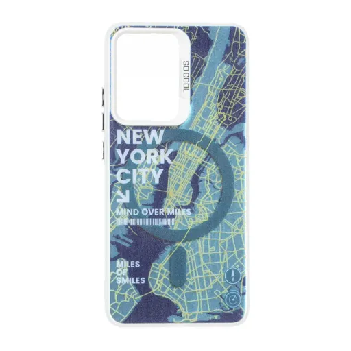 قاب مگ سیف SO COOL طرح New York شیائومی مدل Xiaomi Poco X7 Pro