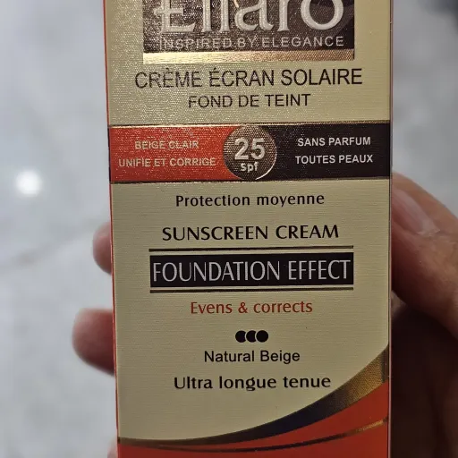 ضد آفتاب الارو اورجینال مناسب انواع پوست با رنگ بژ طبیعی و spf25