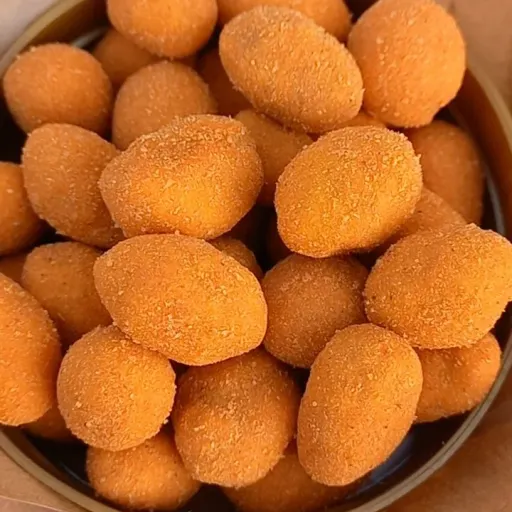 بادام زمینی روکش دار طعم خلیجی 100 گرم