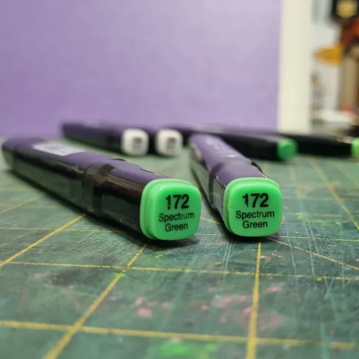ماژیک راندو دو سر برند تاچ کد 172 Spectrum Green