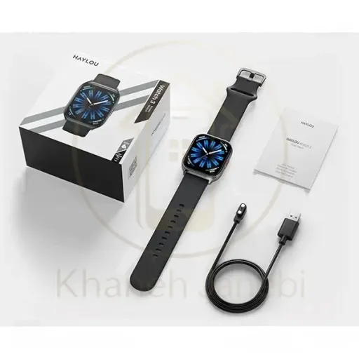 ساعت هوشمند هایلو Haylou Watch 3 گلوبال رنگ مشکی