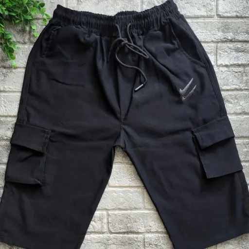 شلوارک اسپرت کتان فلامینگو اعلاء برند کهن  سایز 3XL