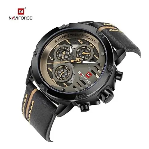 ساعت عقربه ای مردانه نیوی فورس Naviforce NF9110M-BYBN
