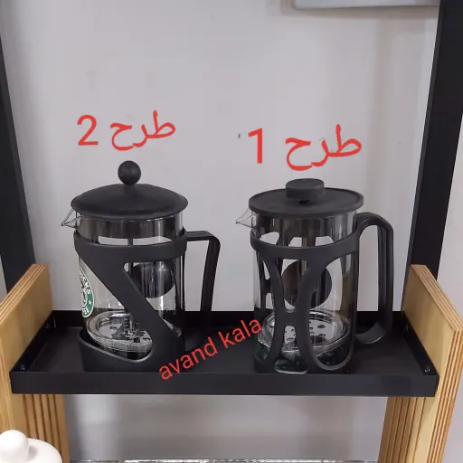 فرنچ پرس 600میلی لیتر استارباکس (پیرکس و abs) همراه یک پیمانه انتخاب طرح طرح2