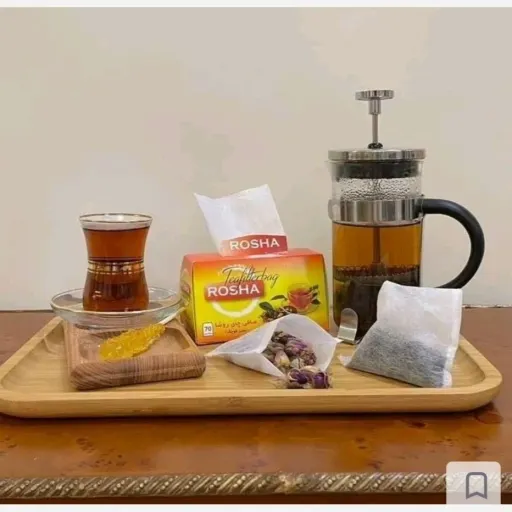 فیلترچای روشا 70عددی مناسب برای چای و دمنوش..
