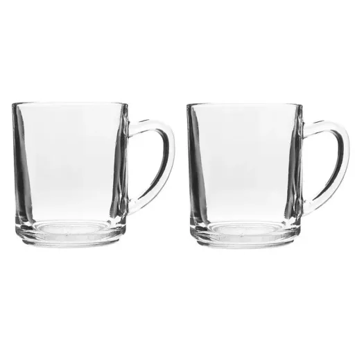 لیوان کد FR25 بسته 2 عددی رنگ بی رنگ شفاف