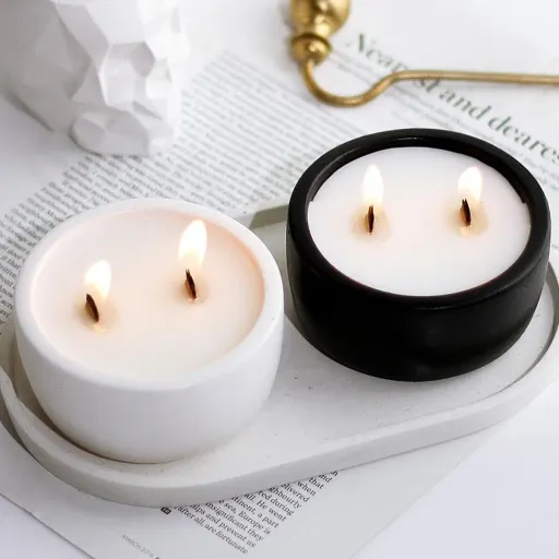 شات شمع معطر ساده مدل ساده بدونه رایحه