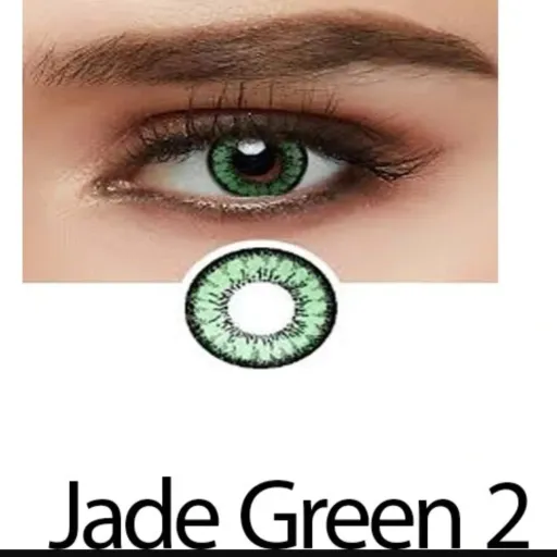 لنز چشم رنگی لاکی لوک مدل jadeGreen ساخت کره 
