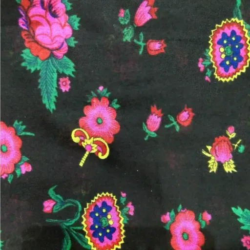 شال نخی موهر پاکستانی دو رو رنگ ثابت خنک و سبک مناسب بهار و تابستان