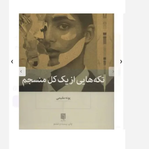 کتاب تکه های از یک کل منسجم (پونه مقیمی)