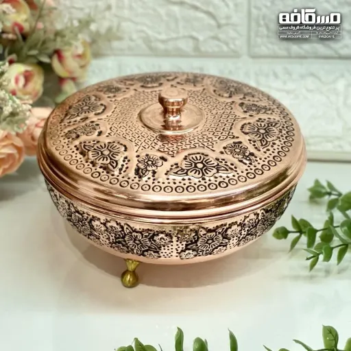 جدیدترین گز خوری مسی نانو(مدل گلبرگ)