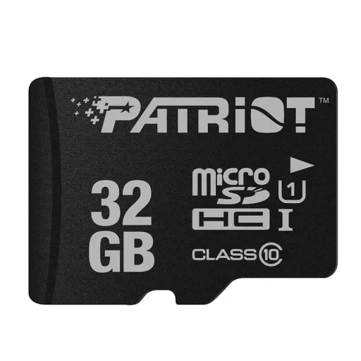 کارت حافظه microSDXC پتریوت مدل LX کلاس 10 استاندارد UHS-I U1سرعت 80MBps ظرفیت 32 گیگابایت