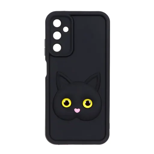 قاب Solid Case Cat Design مدل Samsung Galaxy A05s رنگ سبز