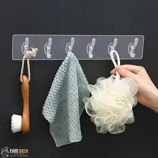 آویز و چوب لباسی چسبی