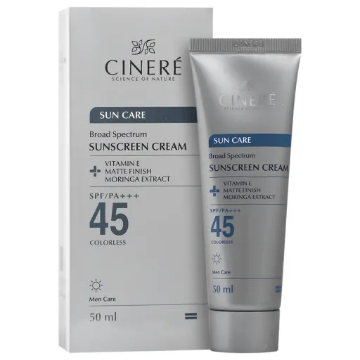 کرم ضد آفتاب آقایان سینره SPF 45