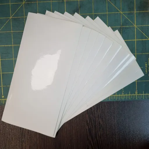 لیبل برچسبی 10X21  براق  بسته 10 عددی