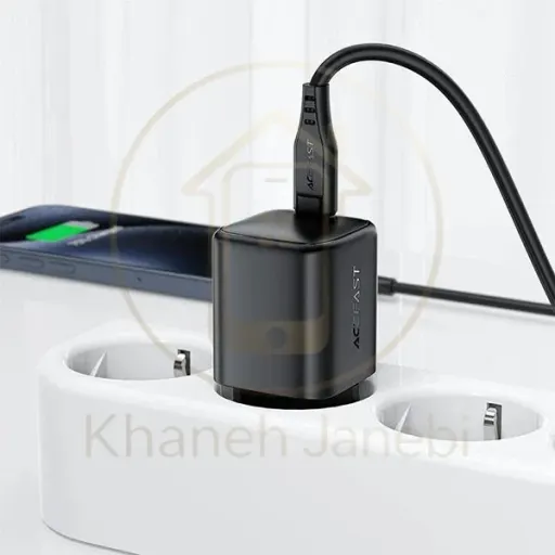شارژر دیواری ایس فست ACEFAST A119 PD45W GaN Fast Charger توان 45 وات