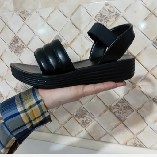صندل زنانه رکابدار مدل نگار جدید زیره تزریق باارسال رایگان سایز 37