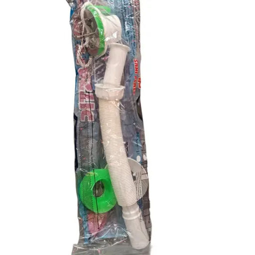 سیفون روشویی وظرفشویی کششی(فلکسی) تک لگنه 90سانت سنی 