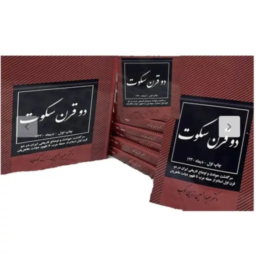 کتاب دو قرن سکوت اصلی تخفیف ویژه  (عبدالحسین زرین کوب)انتشارات موسسه انتشارات علمی 