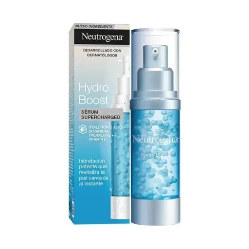 سرم آبرسان نوتروژینا (نیتروژنا) Neutrogena کپسولی هیدرو بوست Hydro Boost Supercharged