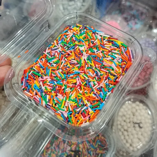 ترافل رشته ای تزئین کیک و شیرینی 70 گرمی