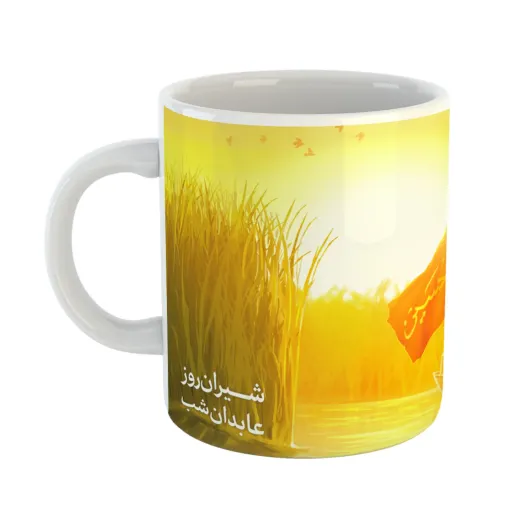 ماگ افرا توس طرح شهدا 1 سردار سلیمانی کد mug122