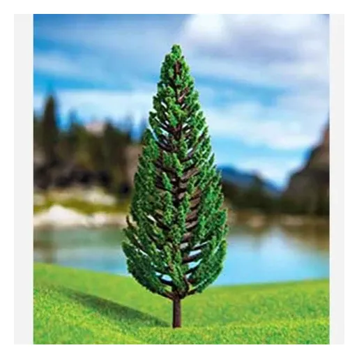 ماکت درخت سرو شیرازی 2.5 سانتی بسته 5 عددی برند اشل