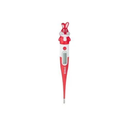 تب سنج دیجیتالی بی ول WT-06 flex گارانتی 2 ساله راز طب آپادانا رنگ قرمز