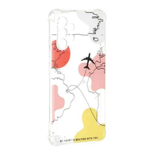 قاب ژله ای شفاف محافظ لنزدار Air Line مدل Samsung Galaxy A32 4G