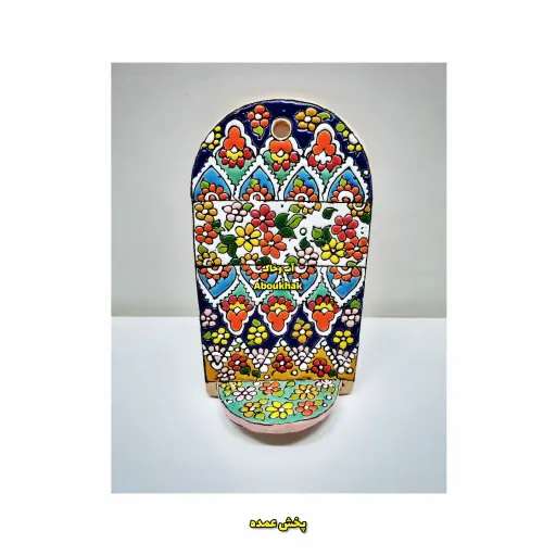 جاشمعی دیواری سفالی میناکاری