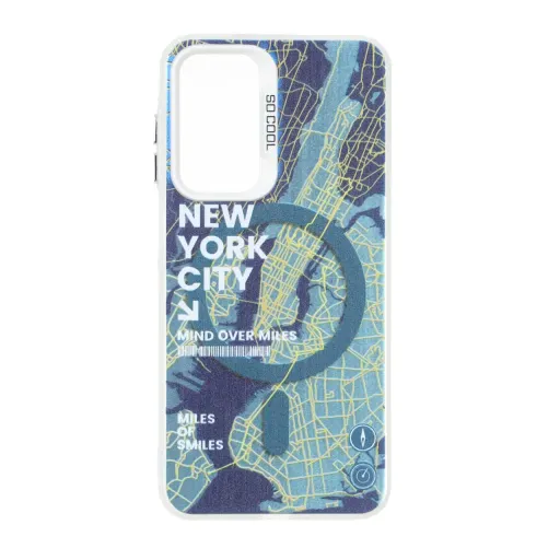 قاب مگ سیف SO COOL طرح New York سامسونگ مدل Samsung Galaxy A17 / A26