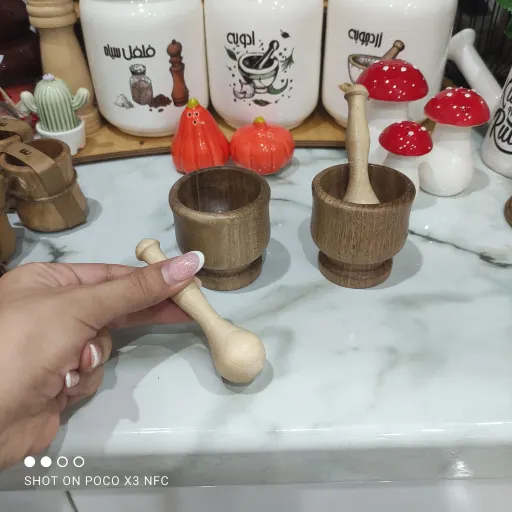 هاونگ چوب گردو زیبا و خاص 