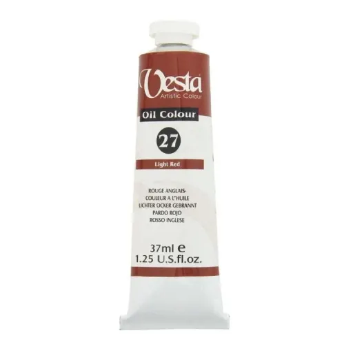 رنگ روغن  وستا مدل Light Red 27 حجم 37 میل