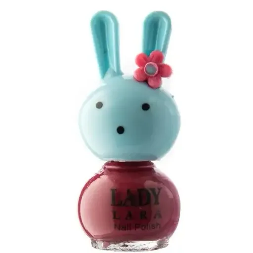 لاک ناخن دخترانه طرح خرگوش لیدی لارا Lady Lara کد 07