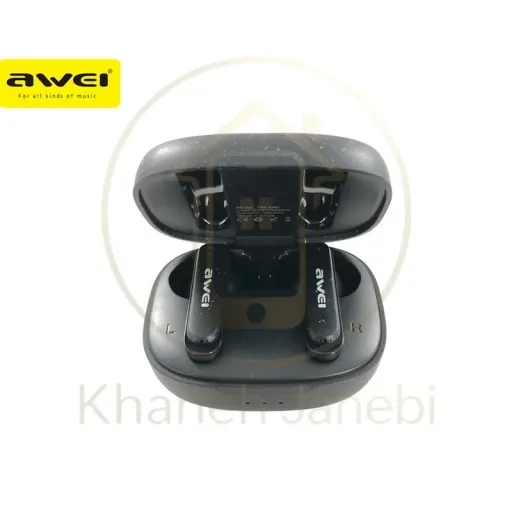 هندزفری بلوتوث اوی Awei T66 ENC رنگ مشکی