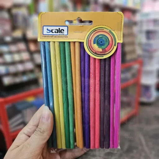 چوب بستنی گرد رنگی اسکیل (Scale)