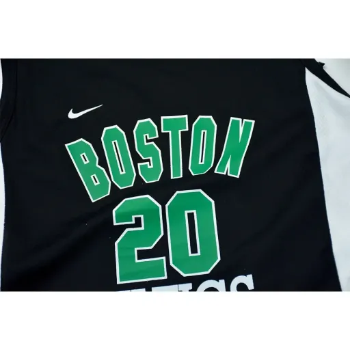 ست تاپ و شلوارک لش مردانه مشکی طرح BOSTON23 مدل 11572 گزینه ها سایز XXL