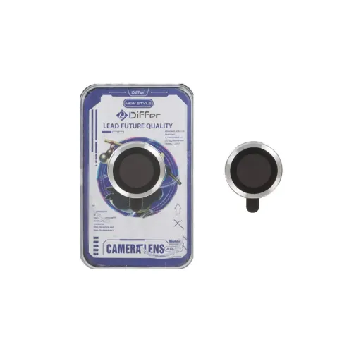 محافظ لنز رینگی اورجینال Differ مدل Apple iPhone 17 Air (پک دار) رنگ نقره ای