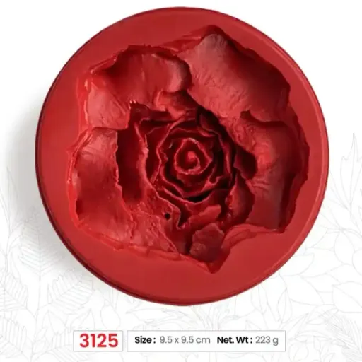 مولد سیلیکونی طرح گل حلوایی قطر 9.5 سانت برند سورنا پارت 