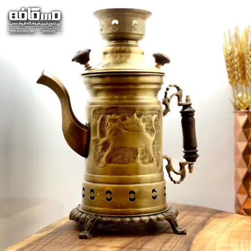 کتری ذغالی (مدل استوانه ای)