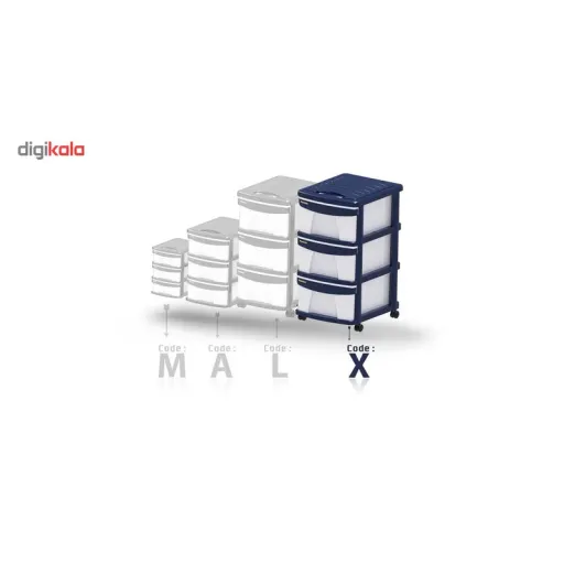 ارگانایزر ممتاز پلاستیک مدل X2