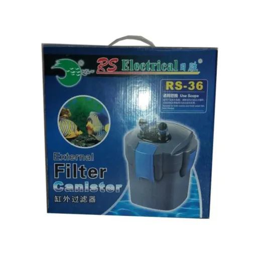 فیلتر سطلی آکواریوم آر اس الکتریکال مدل RS-36