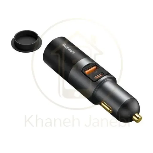 شارژر فندکی بیسوس Baseus CCBX-120C CCBT-C0G توان 120 وات