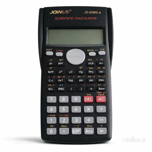 ماشین حساب مهندسی 12 رقم JOINUS مدل JS-82MS-A در مداد قرمز